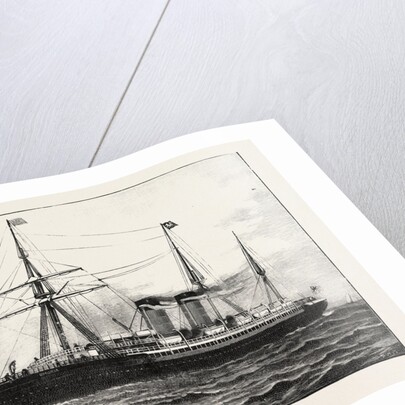 The Cunard Steamship Umbria by Anonymous