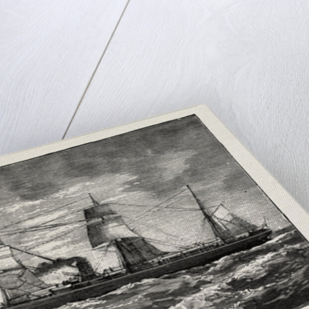 The Cunard Steamship Gallia by Anonymous