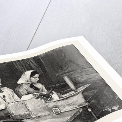 Dynamite Manufacture at Isleten, Near Fluelen, Switzerland: Filling Cartridges with Dynamite Powder by Anonymous