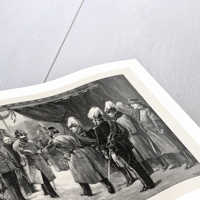 The Marriage of Princess Marie of Edinburgh: Arrival of the King of Romania at Sigmaringen by Anonymous