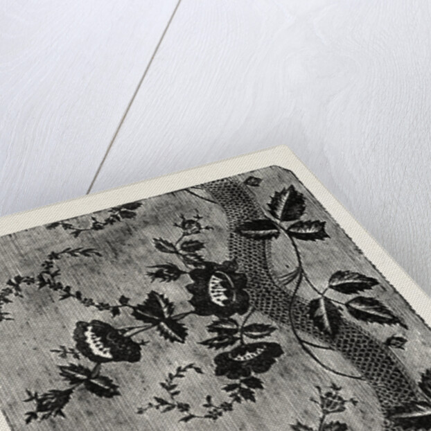 Pattern, Swiss Silk, Canton of Zurich, Switzerland by Anonymous