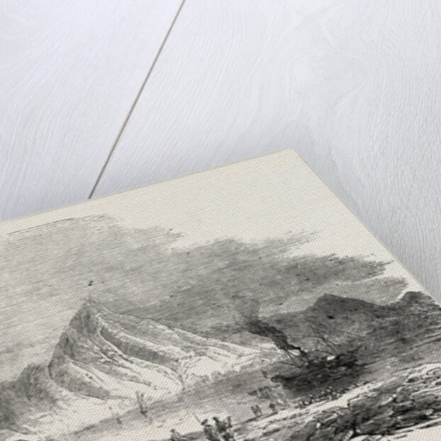 The Euphrates Valley Route to India, Bay of Antioch: Mount Casius in the Distance by Anonymous