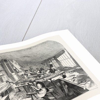 Clerkenwell Clock Factory: The Clock-Case Shop by Anonymous