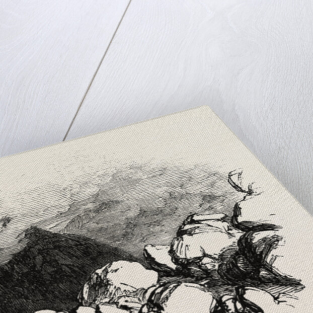 Part of Styhead Pass, Lake District by Anonymous