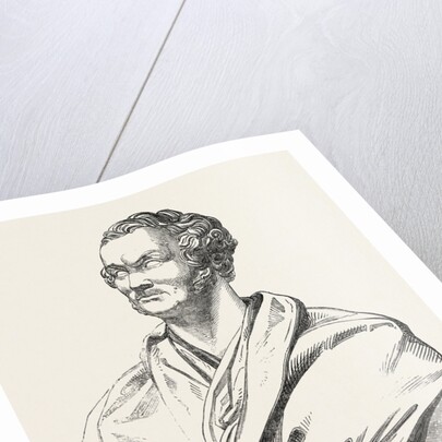 Monumental Bust of the Right Hon. The Late Charles Buller, in Westminster Abbey, London by Anonymous