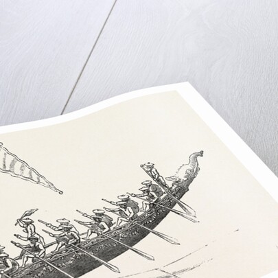 The Great Exhibition: Model of an Indian Barge, East Indian Department by Anonymous