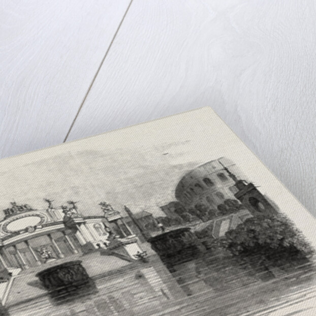 The Temple of Janus, at the Surrey Zoological Gardens, London by Anonymous