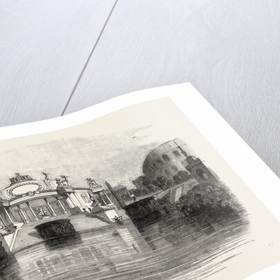 The Temple of Janus, at the Surrey Zoological Gardens, London by Anonymous