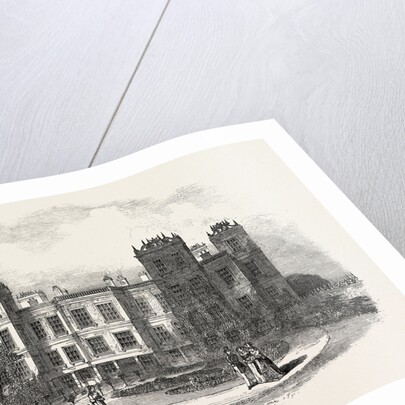 Hardwicke Hall, the Flower Garden, Derbyshire by Anonymous