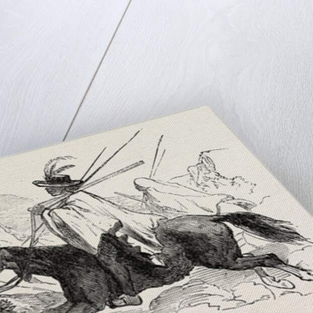 The Kaffir War: Fingoe Cavalry by Anonymous