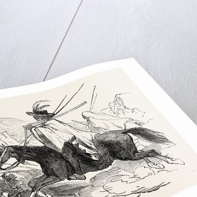 The Kaffir War: Fingoe Cavalry by Anonymous