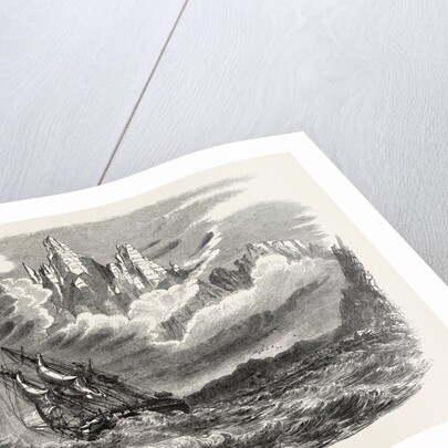 Her Majesty's Ship Meander in a Squall, in the Straits of Magellan by Anonymous