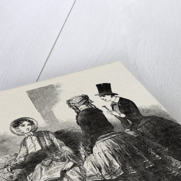 Paris Fashions for October, 1851 by Anonymous