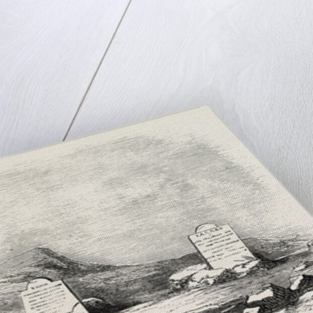 Traces of the Franklin Expedition: The Three Graves at Cape Riley, Beechy Island; John Torrington, John Hartnell, William Braine by Anonymous