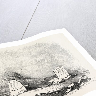 Traces of the Franklin Expedition: The Three Graves at Cape Riley, Beechy Island; John Torrington, John Hartnell, William Braine by Anonymous