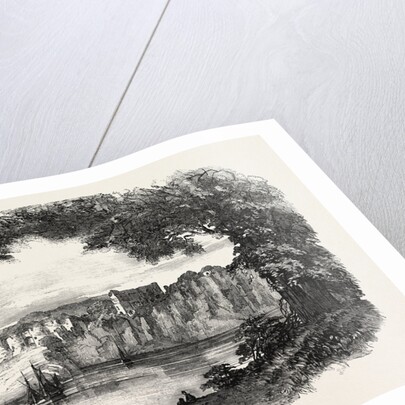 South Wales and Gloucester and Dean Forest Railway: Chepstow Castle by Anonymous
