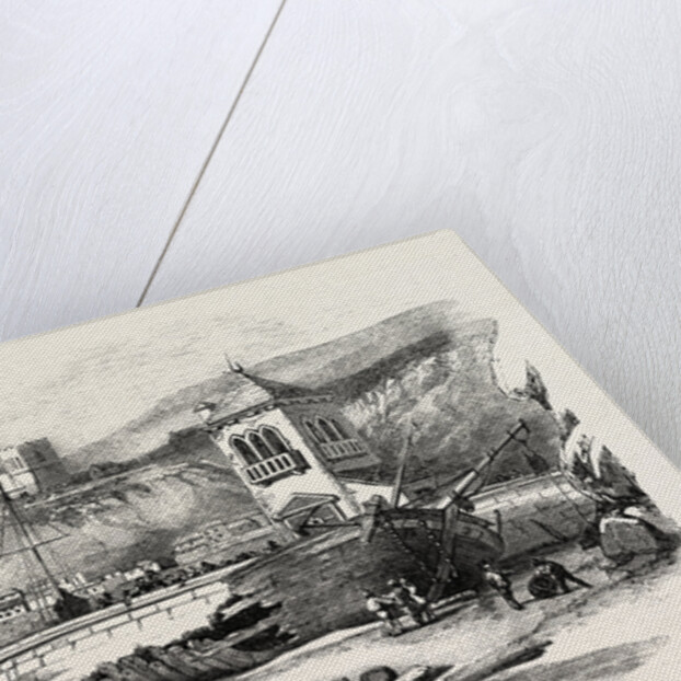 Wreck of the Brigs Mary and Hope, at Whitby, Yorkshire by Anonymous