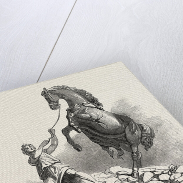 The Great Exhibition, Horse Groups in the Russian Department by Anonymous