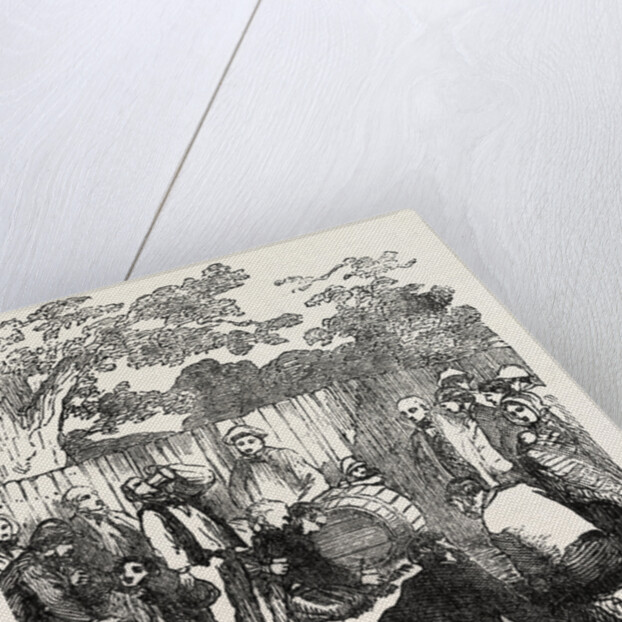 Drinking the Barrel of Beer at Rickmansworth, Hertfordshire by Anonymous