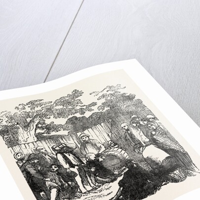 Drinking the Barrel of Beer at Rickmansworth, Hertfordshire by Anonymous