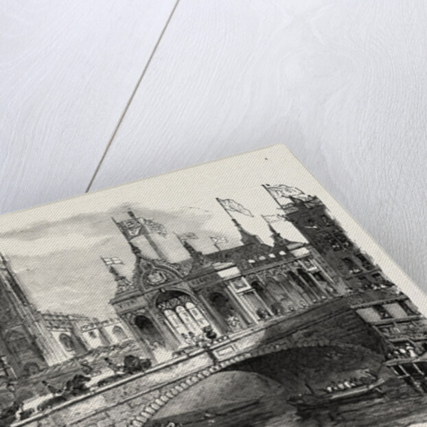 The Arch at Victoria Bridge Over the Irwell by Anonymous