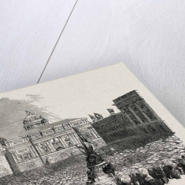 Royal Visit to Liverpool, Queen Victoria at the Town Hall, Area of the Exchange by Anonymous