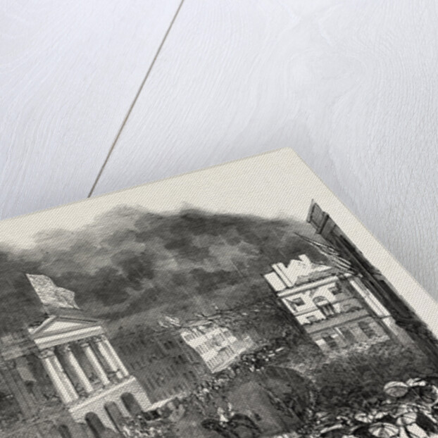 Arrival of Her Majesty Queen Victoria at the Town Hall, Liverpool by Anonymous