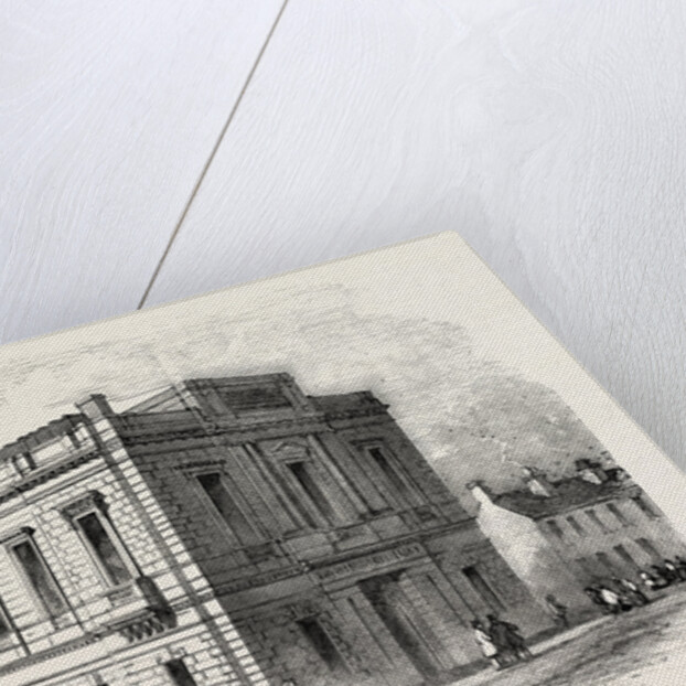 Exterior of the Manchester Free Library by Anonymous