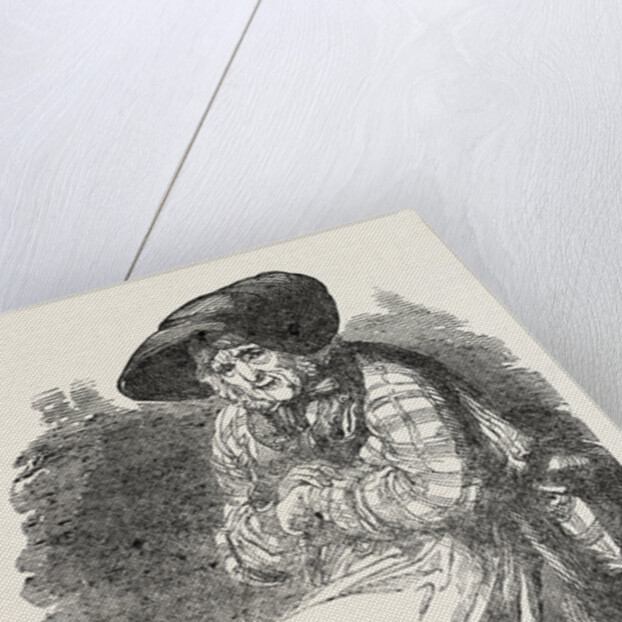 Mary Callinack, Aged 85, the Cornish Fish-Woman, Who Walked from Penzance to the Great Exhibition, in Hyde Park, London by Anonymous