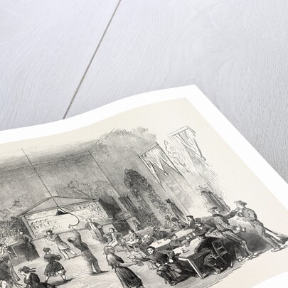 The Corso Halle, Berlin, Skating Waitresses, Germany by Anonymous