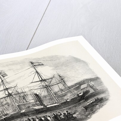 Arrival of M. Kossuth in the Southampton Docks by Anonymous