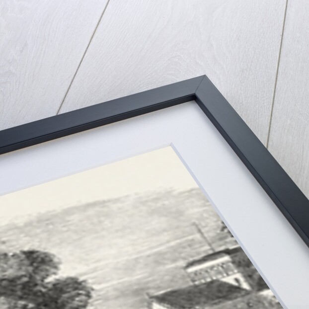 The Procession Passing the Church and Hospital of St. Cross, Winchester by Anonymous