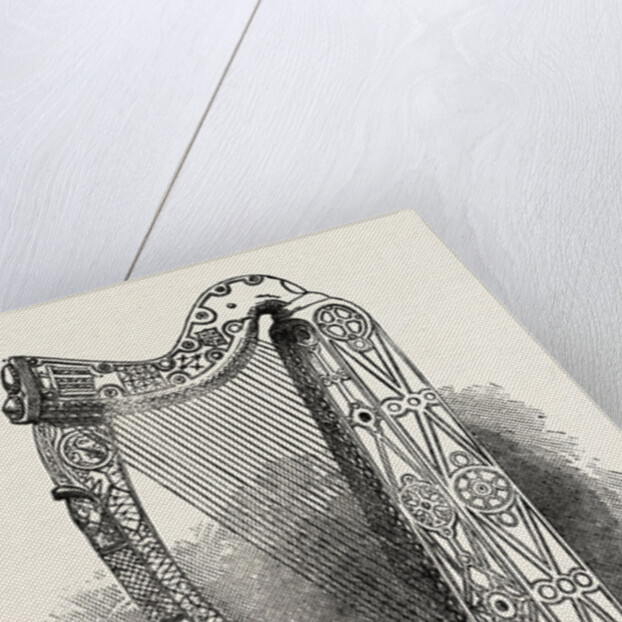 Model of Bryan Boroimbe's Harp, Ball, Dublin, Ireland by Anonymous