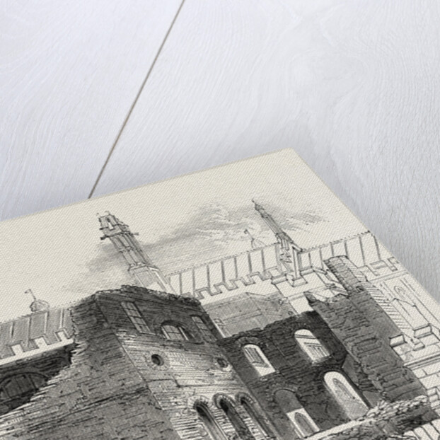 Remains of the Old Houses of Parliament, October 27, 1851, London by Anonymous