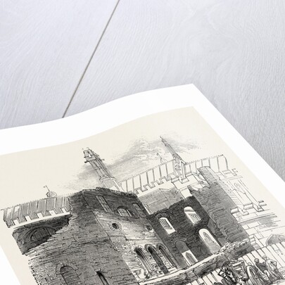 Remains of the Old Houses of Parliament, October 27, 1851, London by Anonymous