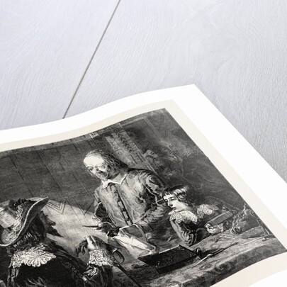 Fine Arts, Harvey Demonstrating to Charles I. His Theory of the Circulation of the Blood by Anonymous