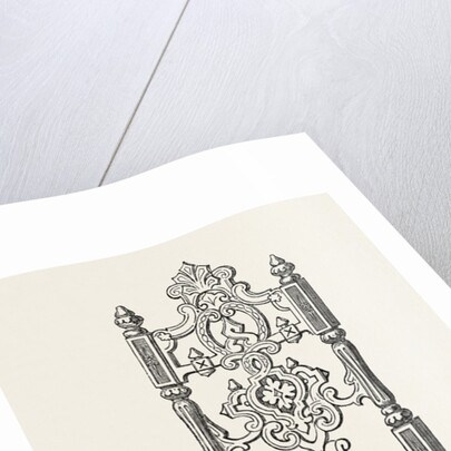 Papier Mache Chair by Anonymous