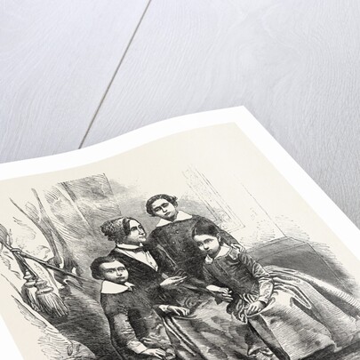 Madame Kossuth and Her Children by Anonymous