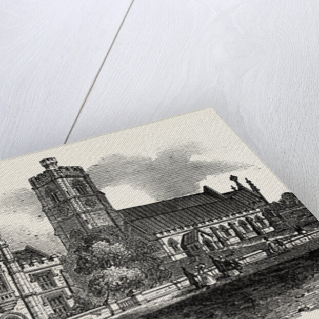 Homerton Parsonage and Church by Anonymous