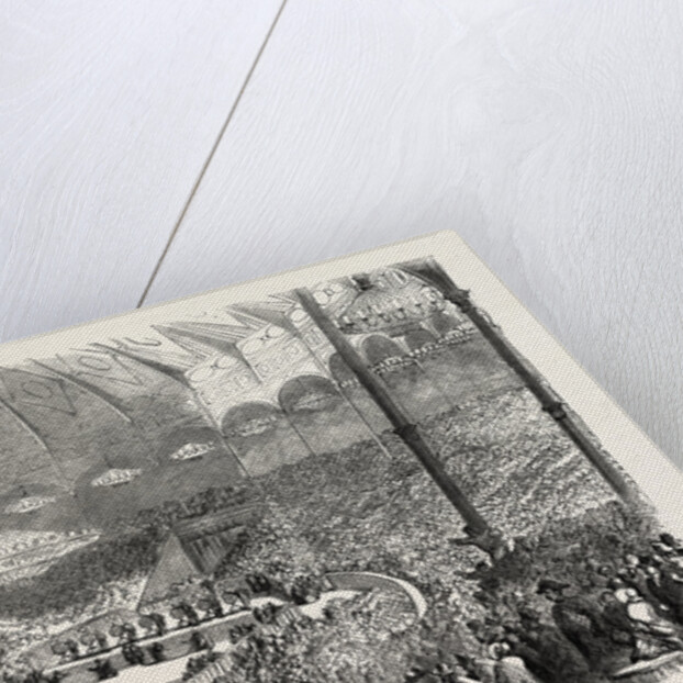 Drawing of the Lottery of the Golden Ingots, in the Circus of the Champs Elysees, at Paris, France by Anonymous