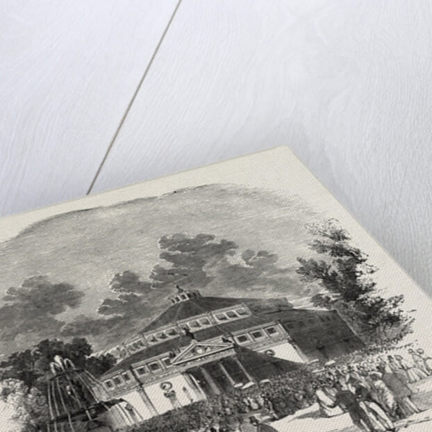 Exterior of the Circus of the Champs Elysees, Paris, France by Anonymous