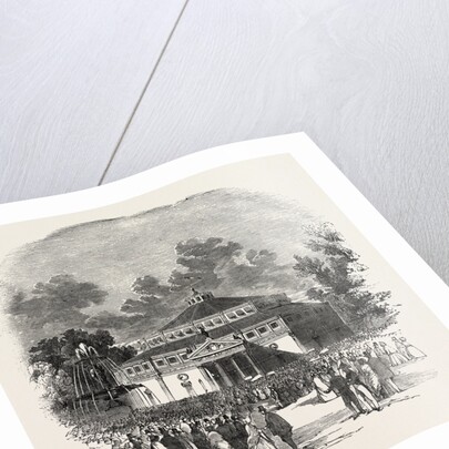 Exterior of the Circus of the Champs Elysees, Paris, France by Anonymous