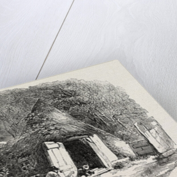 Hut in the Middle of the Hainault Forest by Anonymous