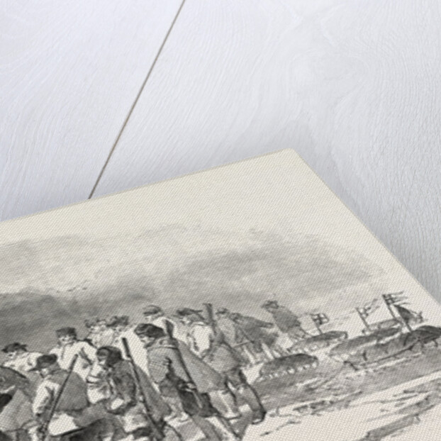 Captain Austin's Arctic Expedition: Captain Austin Addressing an Exploring Party by Anonymous