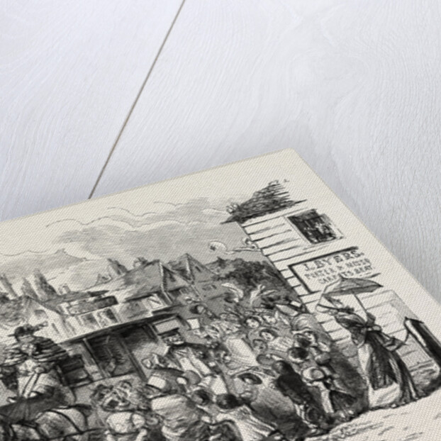 The Wedding Party at Mrs. Byers's by Anonymous