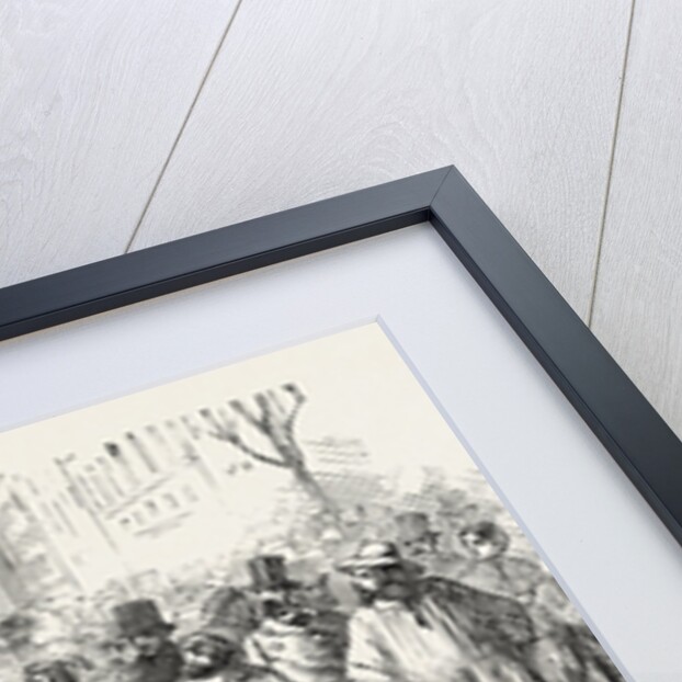 Revolution in France: The President and His Staff, in the Streets of Paris, 1851 by Anonymous