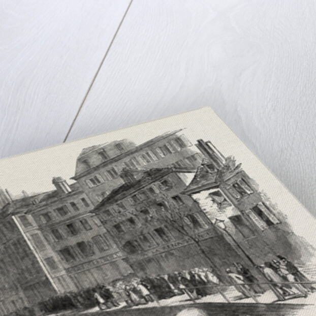 The Revolution in France: Barricade, Boulevard Bonne Nouvelle, Paris, 1851 by Anonymous