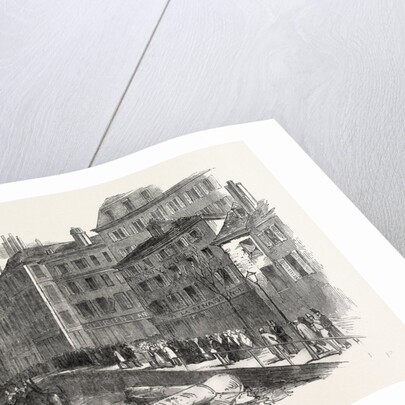 The Revolution in France: Barricade, Boulevard Bonne Nouvelle, Paris, 1851 by Anonymous