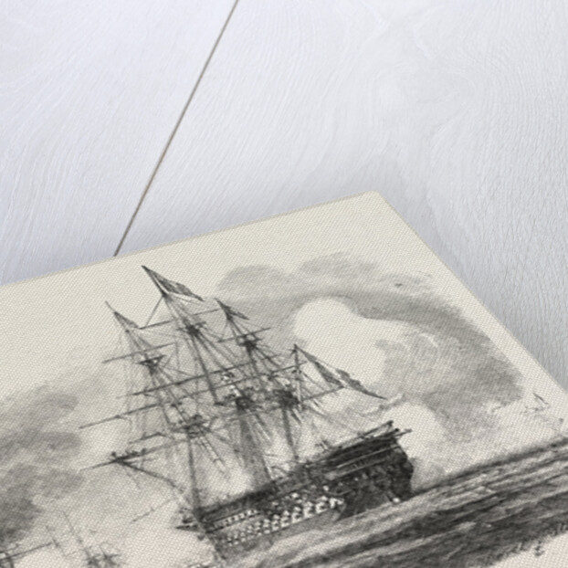 Bombardment of Salee on the Coast of Morocco, by the French by Anonymous