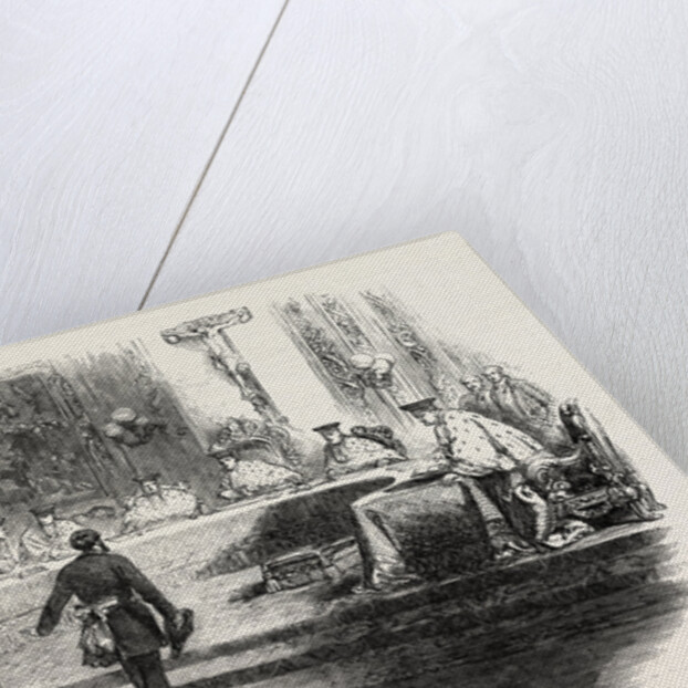 The Last Sitting of the High Court of Justice, France by Anonymous